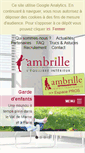 Mobile Screenshot of ambrille.fr